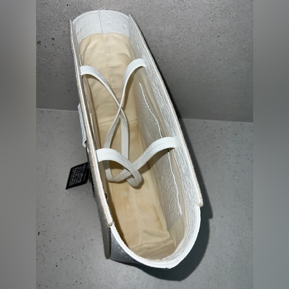 NWT Little Liffner ring canvas and croc-effect leather tote - Picture 6 of 6